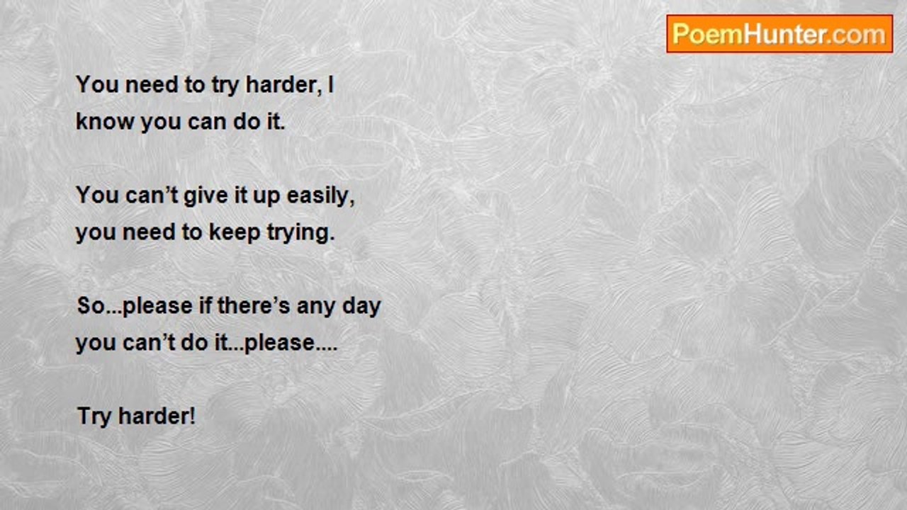 lisa parks - Try Harder!