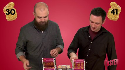 120 Chicken McNugget Team Challenge!! - Food Feeder