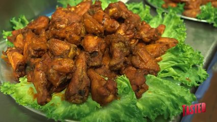 Fastest Way to Eat 50 Hot Wings! - STUFFED Ep. 3