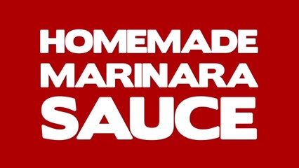 Pizza Pop Tart Mashup Bonus: Make Your Own Marinara Sauce!