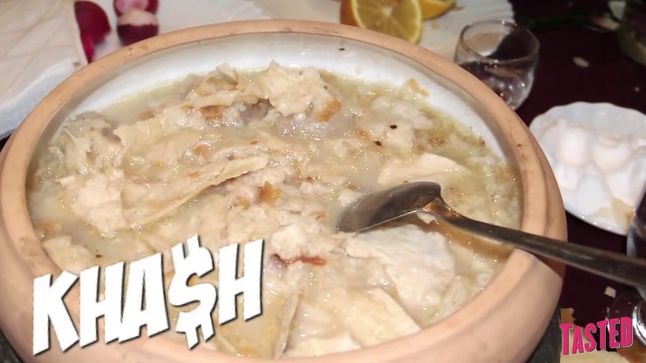 Cow Hoof Jello Soup aka Khash Why Would You Eat That? video Dailymotion