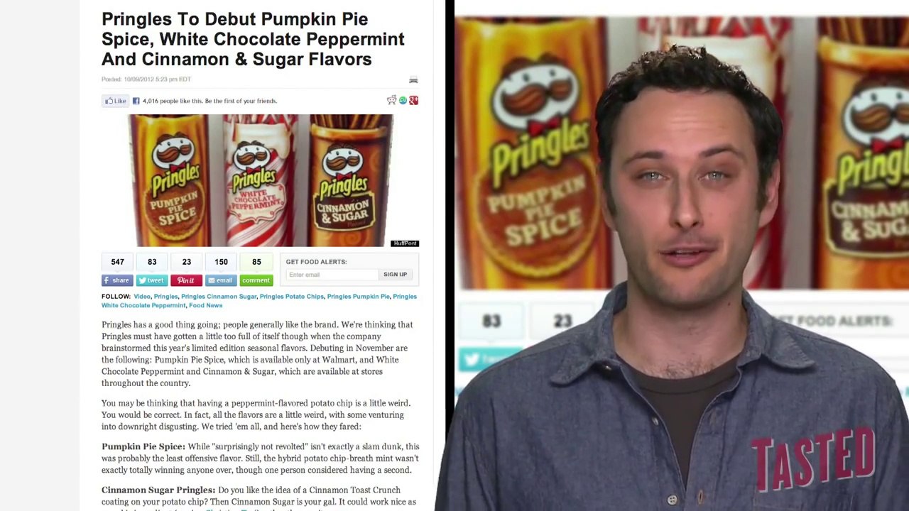 Beer Made With Bull Testicles, Seafood Scams and Crazy Pringles Flavors