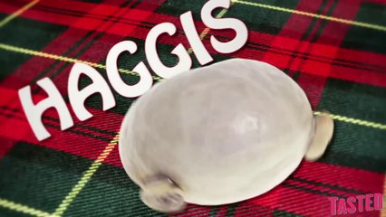 Haggis aka Stuffed Sheep Intestine