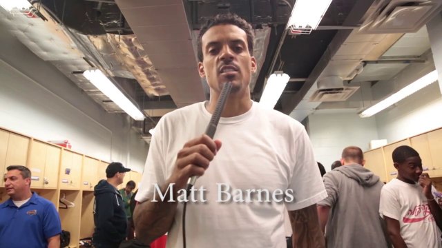 Matt Barnes hits the softball diamond with Celebrity Sweat