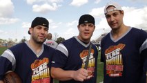 Celebrity Sweat Shout Out -- Daniel, Felton and the Gronkowski Bros