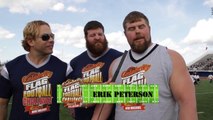 Strong Men Interview with Eric the Trainer at the 2013 Celebrity Sweat Flag Football Game