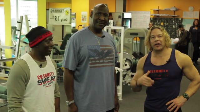 Darryl Dawkins joins Billy Blanks and Eric the Trainer in New Orleans, 2014