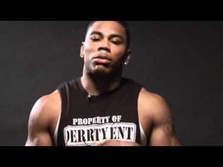 Nelly talks about working on arms in the gym