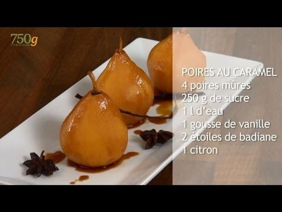 Recette De Poires Au Caramel 750 Grammes Video Dailymotion