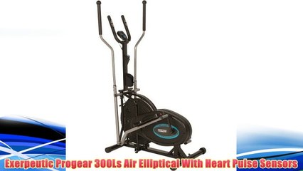 Best buy Exerpeutic Progear 300Ls Air Elliptical With Heart Pulse Sensors,"