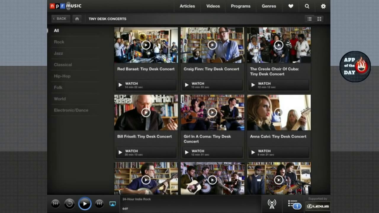App of the Day: NPR Music