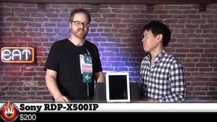 Quick Look at the Sony RDP-X500IP Speaker Dock