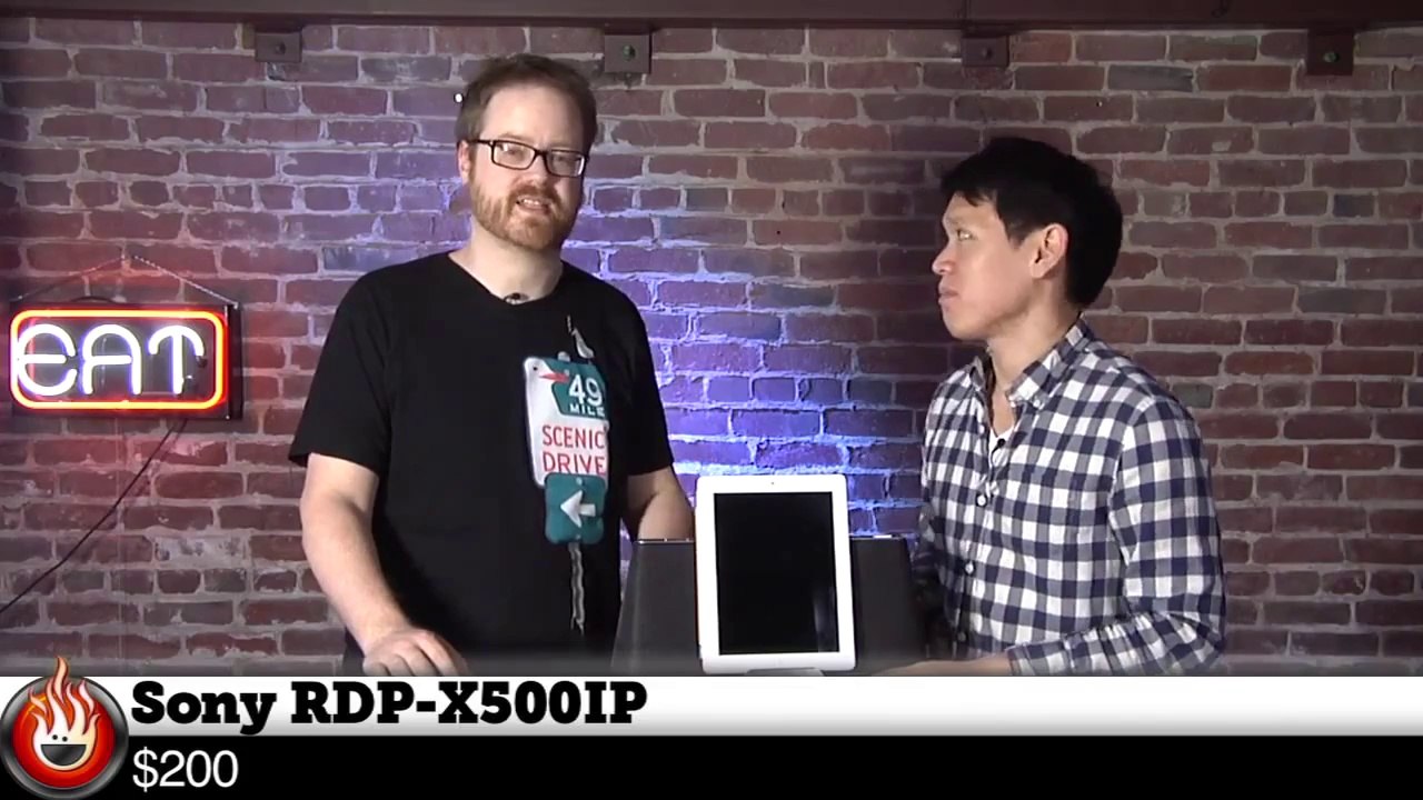 Quick Look at the Sony RDP-X500IP Speaker Dock