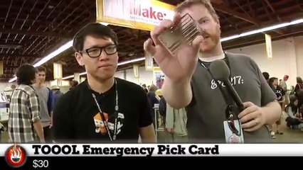 Maker Faire 2011: How To Pick a Lock