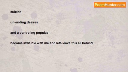 musicland suicide - Become Invisible