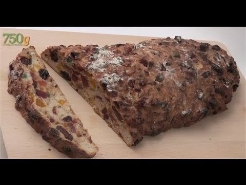 Recette du Pain de Noël aux fruits secs ou Baerewecke - 750 Grammes
