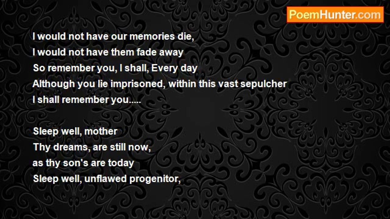 Abhimanyu Raman - An Elegy To A Perfect Mother