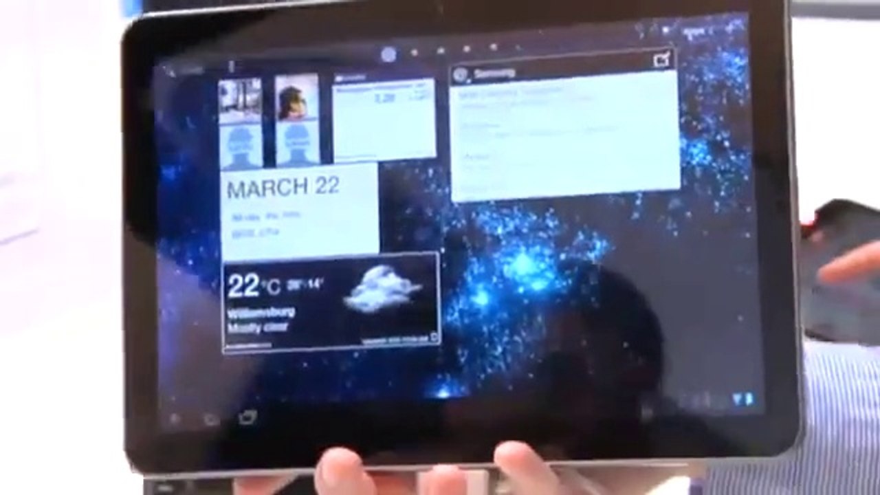 Samsung Galaxy Tab 8.9 and 10.1 Hands-On: Tested.com