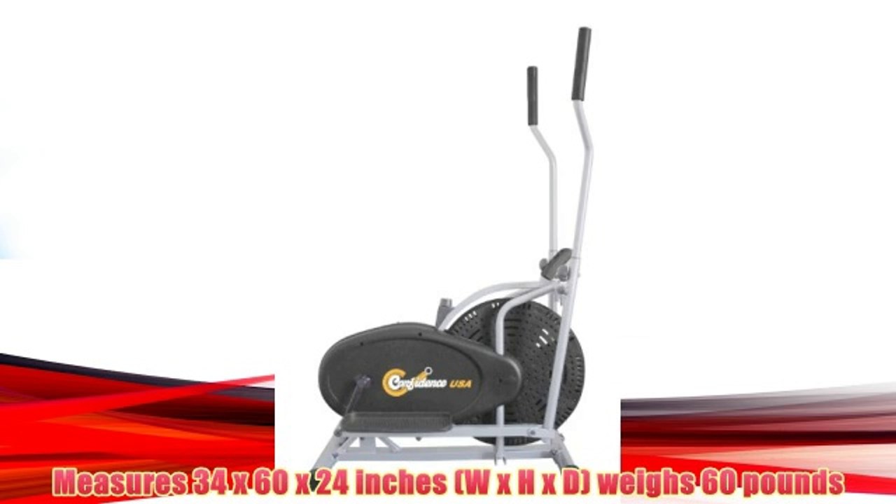 Best buy Confidence Fitness Elliptical Cross Trainer,"