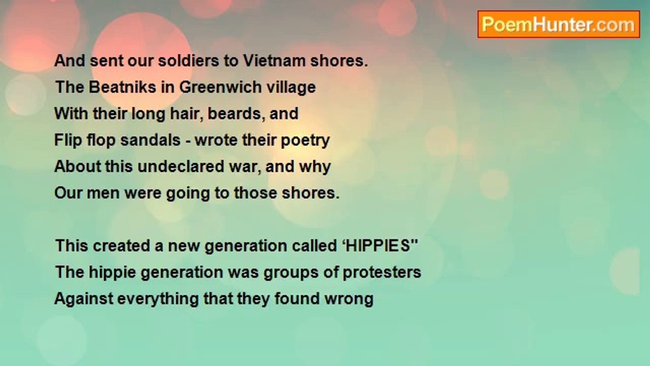 louis rams - Beatnik To Vietnam To Hippie Stand