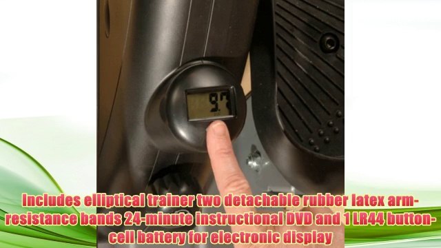 Best buy Stamina InMotion Compact Elliptical Trainer with Upper Body Cords,