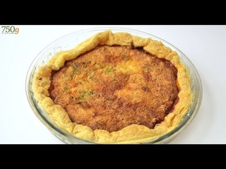 Recette de Quiche au thon au micro-ondes - 750 Grammes