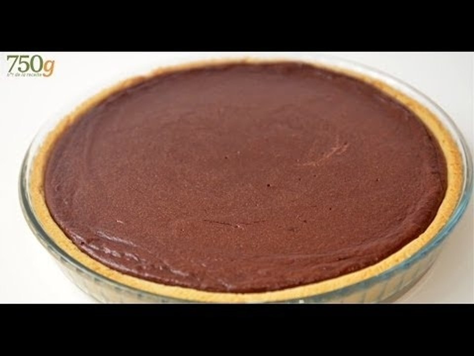 Recette de Tarte au chocolat inratable - 750 Grammes