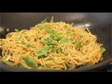 Recette de Nouilles chinoises sautées aux haricots plats - 750 Grammes