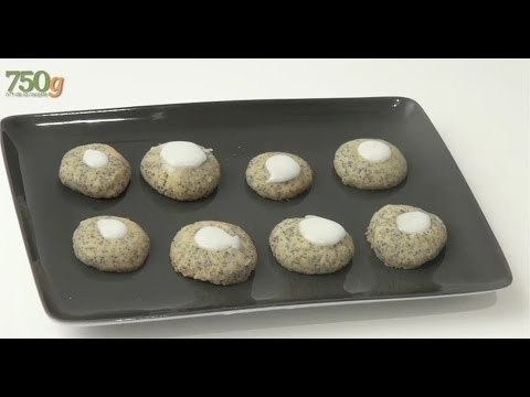 Recette de Sablés au pavot et à la mandarine - 750 Grammes