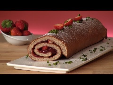 Recette de Gâteau roulé à la Confiture de Fraises Bonne Maman - 750 Grammes