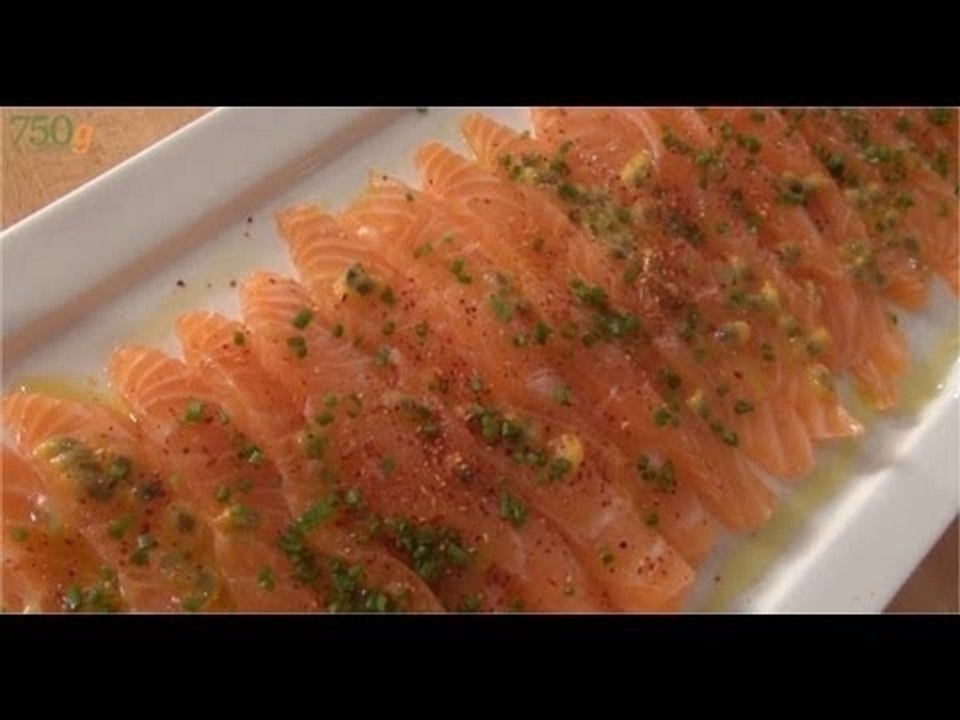 Recette de Saumon mariné passion - 750 Grammes