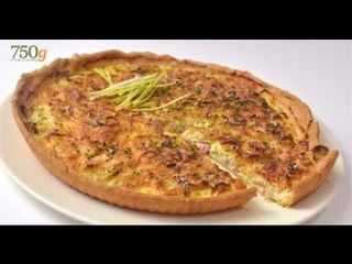 Recette de Tarte aux poireaux - 750 Grammes