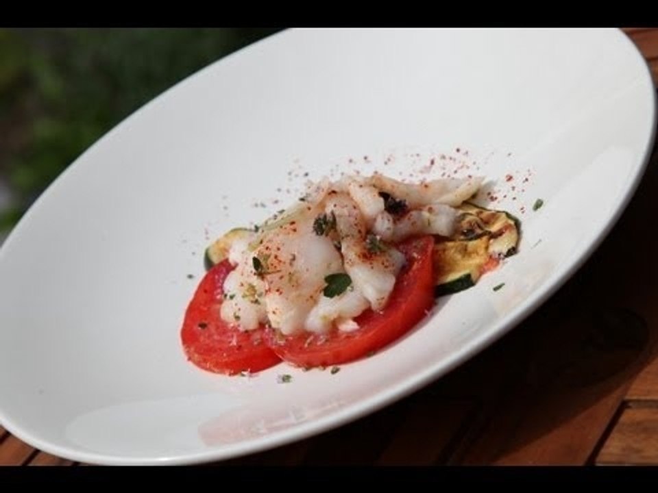 Papillote de lotte sur la braise - 750 Grammes