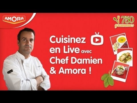 Cours en Live avec Chef Damien & Amora - Mardi 22 octobre - 750 Grammes
