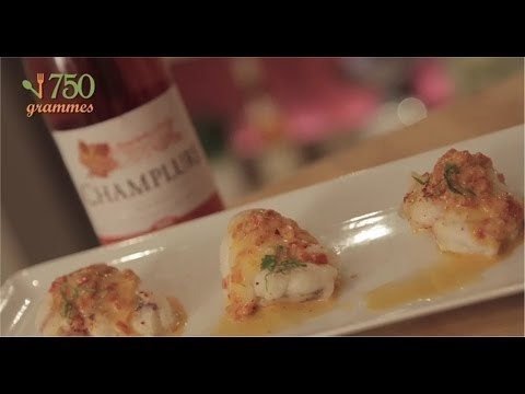 Recette de Filet de lotte, beurre rosé aux poivrons - 750 Grammes