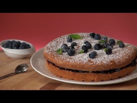 Recette de Gâteau au Yaourt à la confiture de Myrtilles - 750 Grammes