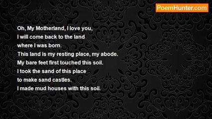 Aleyamma Jacob - My Motherland