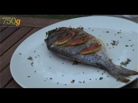 Recette de Dorade à la plancha - 750 Grammes