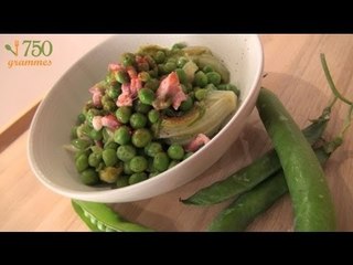 Recette de Petits pois à la Française - 750 Grammes