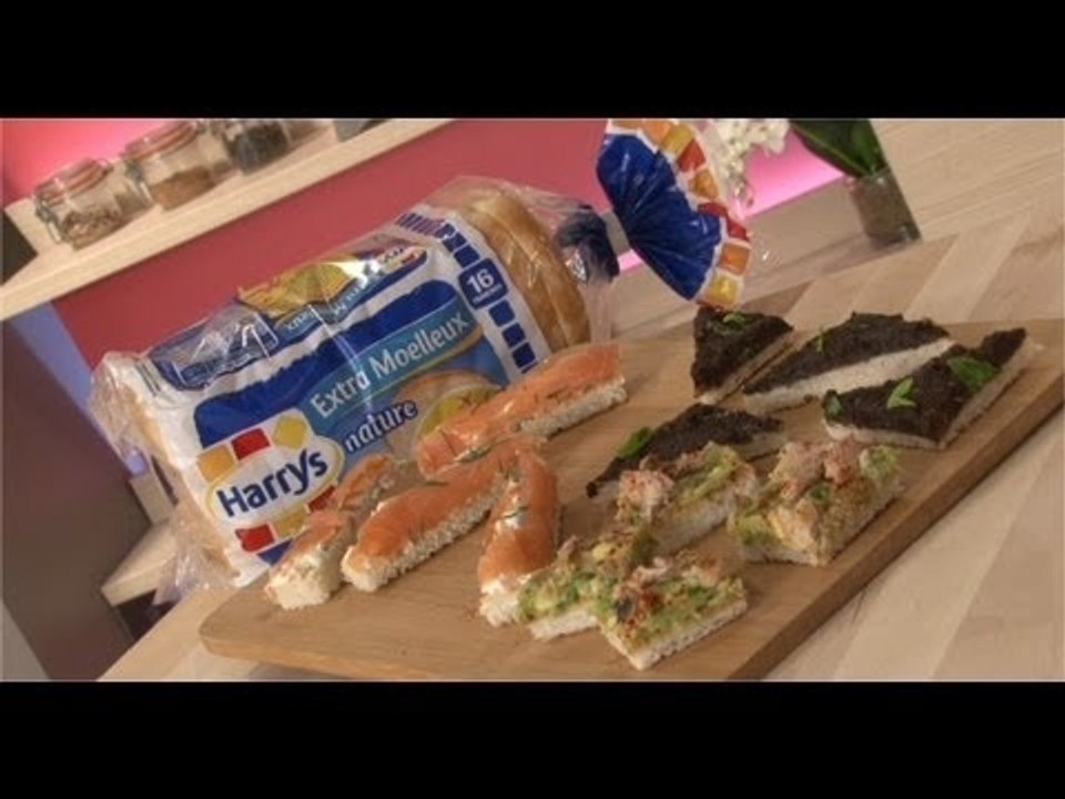 Recette de 3 Toasts spécial Plateau-TV - 750 Grammes