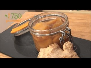 Recette de Gingembre confit - 750 Grammes