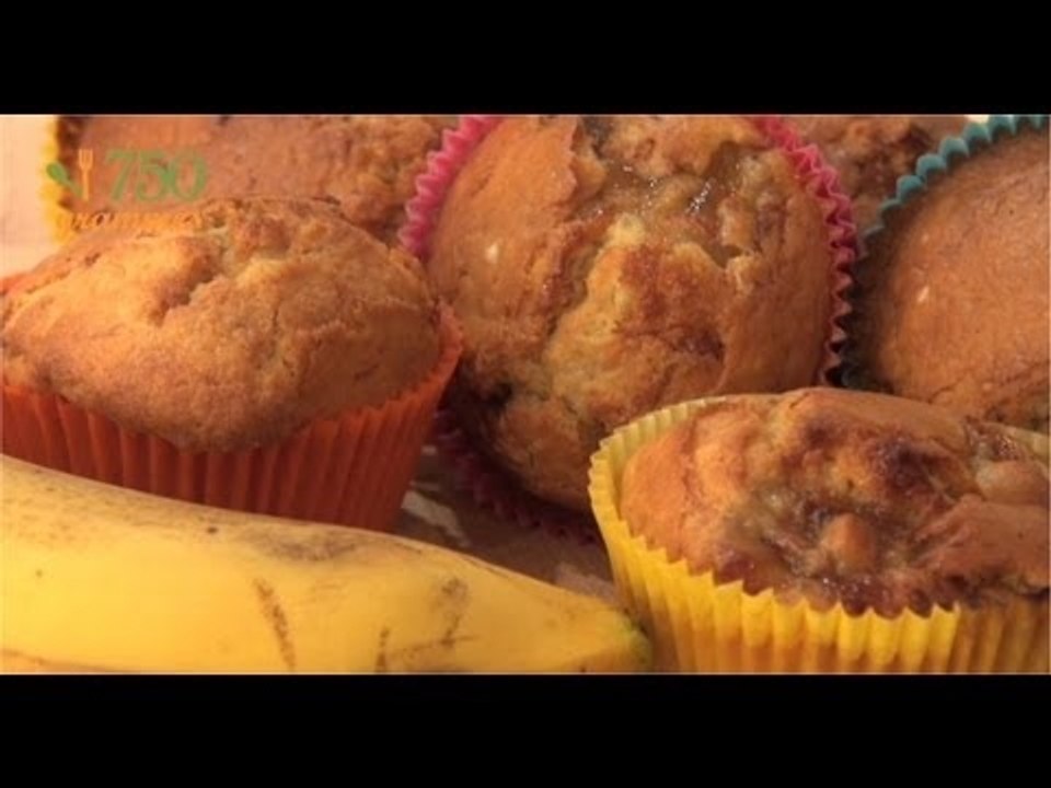 Recette de Muffins à la banane - 750 Grammes