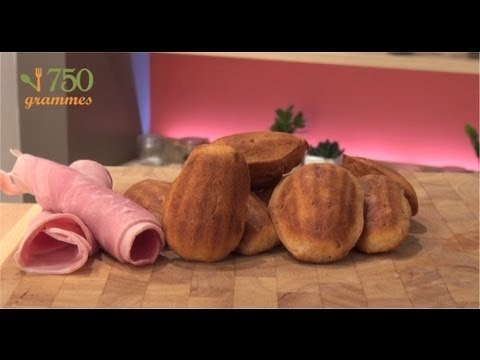 Recette de Madeleines au jambon - 750 Grammes