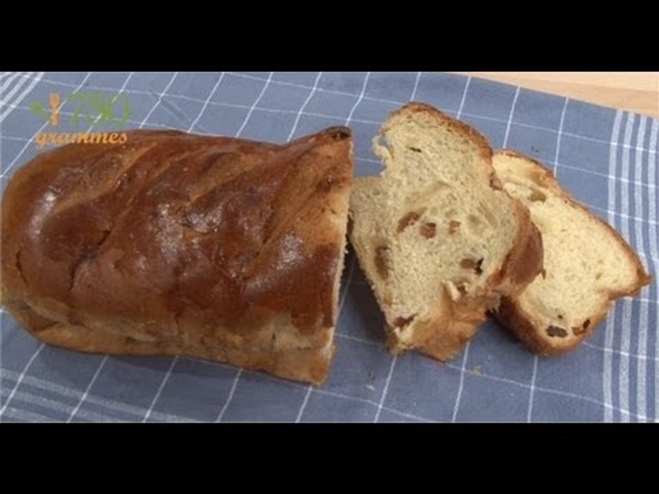 Recette de Cramique ou brioche aux raisins - 750 Grammes