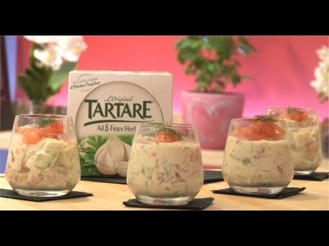 Verrine fraîcheur saumon fumé, Tartare et concombre - 750 Grammes