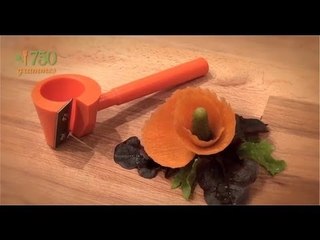 Réaliser une fleur de carotte - 750 Grammes