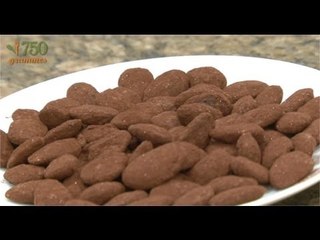 Recette d'amandes chocolatées - 750 Grammes