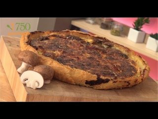 Recette de Quiche au jambon - 750 Grammes