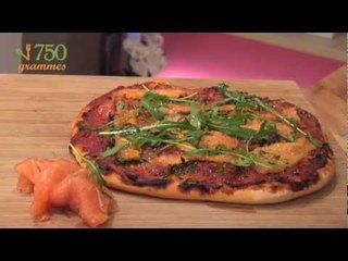 Recette de Pizza au saumon fumé - 750 Grammes