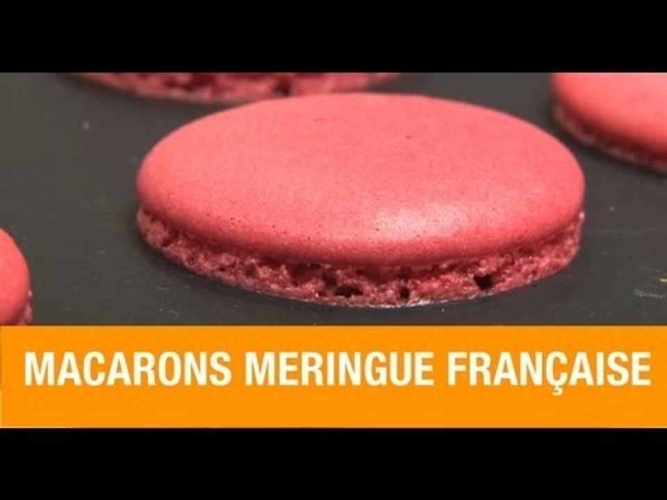 Macarons à la meringue Française - 750 Grammes